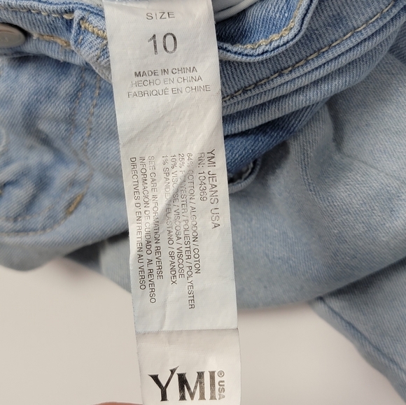 Bundle/lot of 3 Girl Jeans size 10 YMI GIRL, Guess - Picture 14 of 15